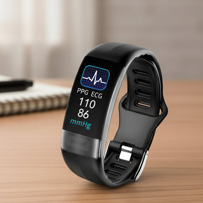 Smartwatch with ECG, Blood Pressure and Sleep Tracking, IP67 Water Resistant, view 1