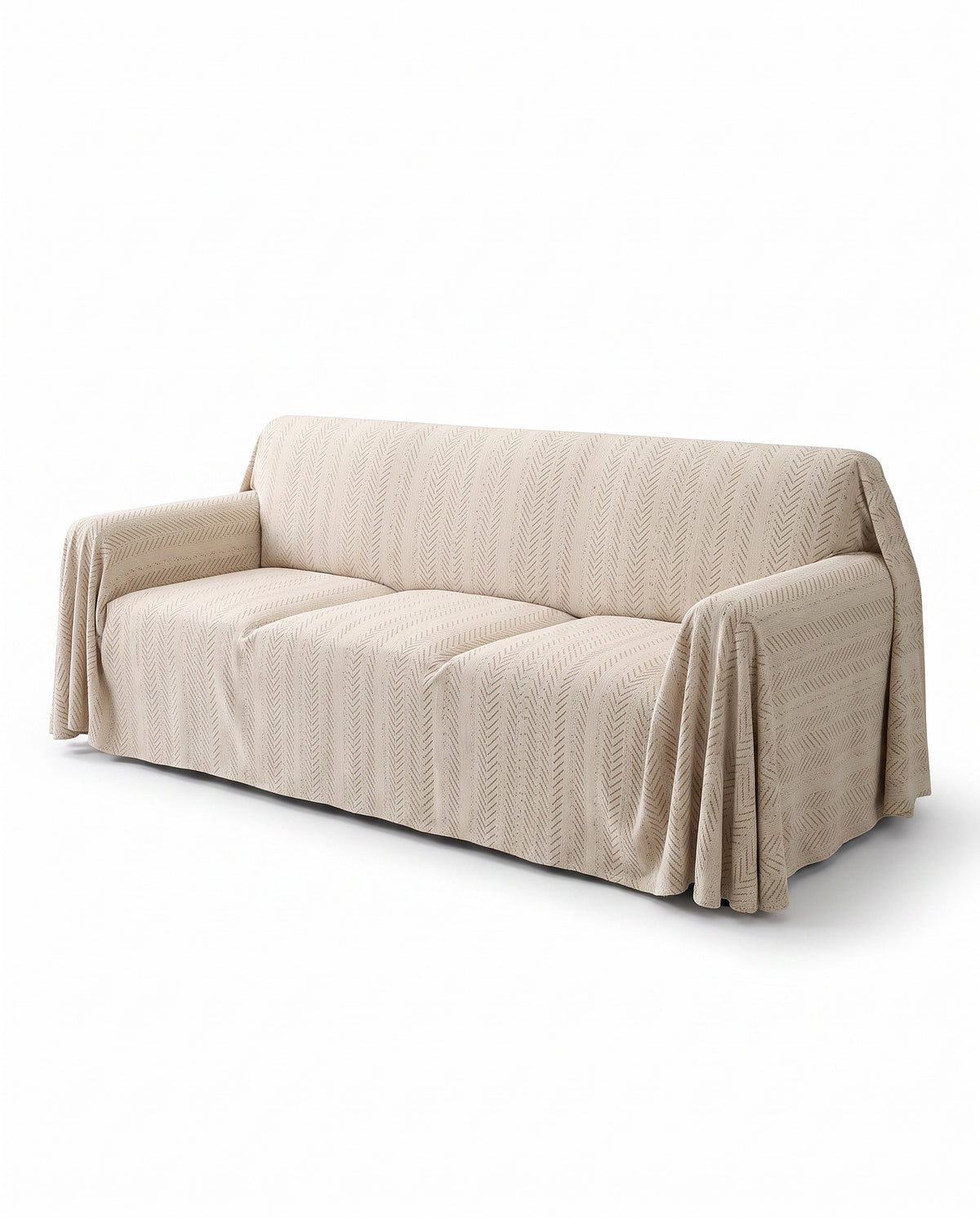 SnuggleTextile Anti-Scratch Washable Sofa Cover | Pet Friendly, 71-165in