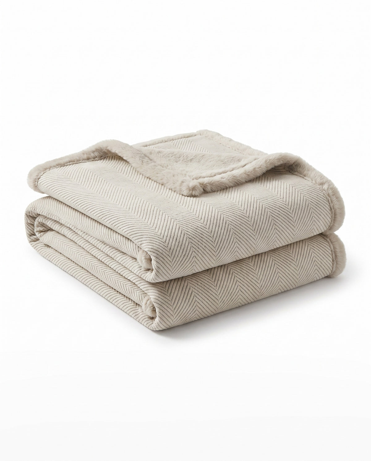 Soft Breathable Herringbone Pet-Friendly Multi-Purpose Minimalis | Spill Resistant, 71-165in
