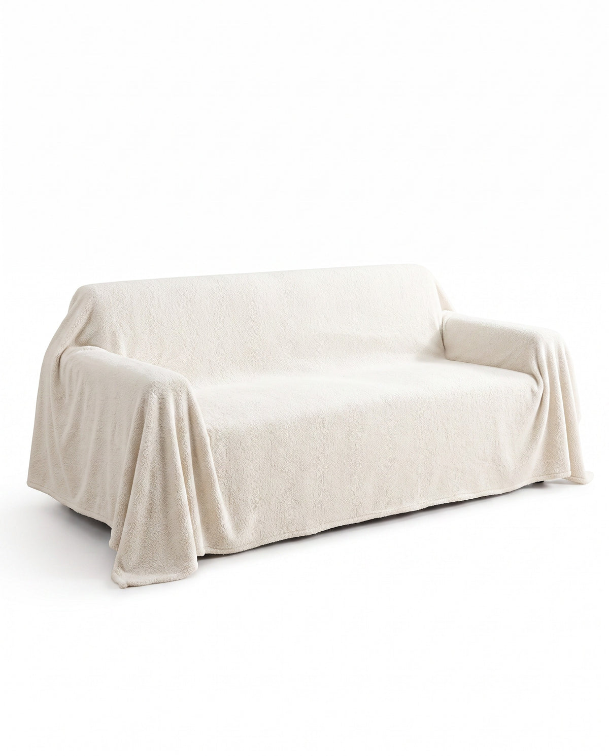 Soft Plush Multi-Purpose Sofa Protection Couch Cover Pet-Friendl | Spill Resistant, 71-165in