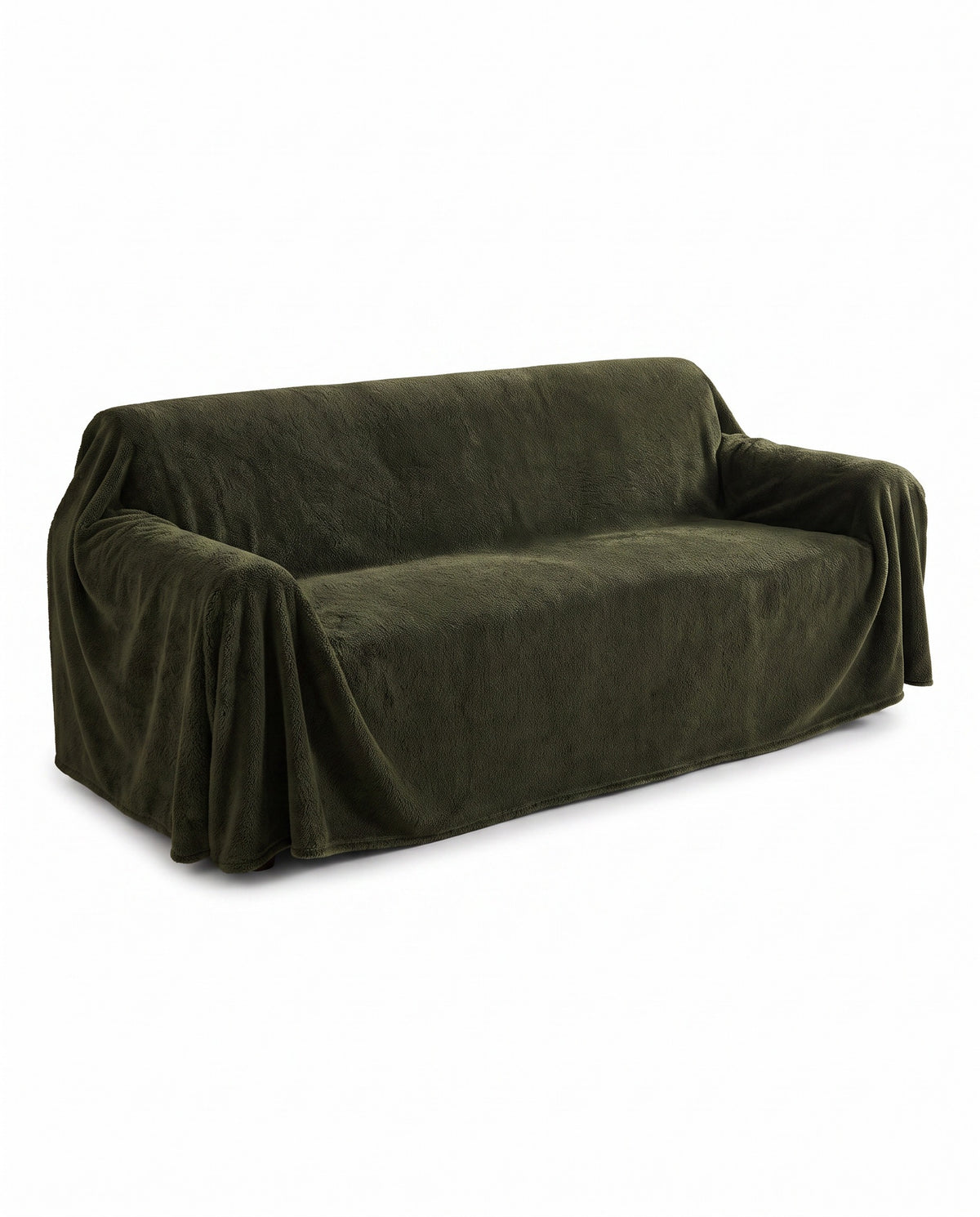 Soft Plush Multi-Purpose Sofa Protection Couch Cover Pet-Friendl | Spill Resistant, 71-165in