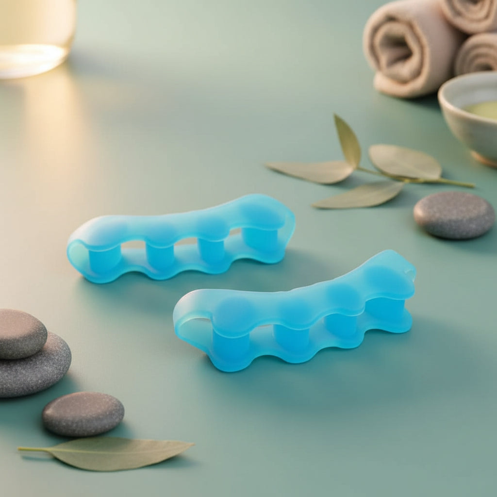 Soft Silicone Toe Separators, Washable and Reusable, in Seven Colors, view 7