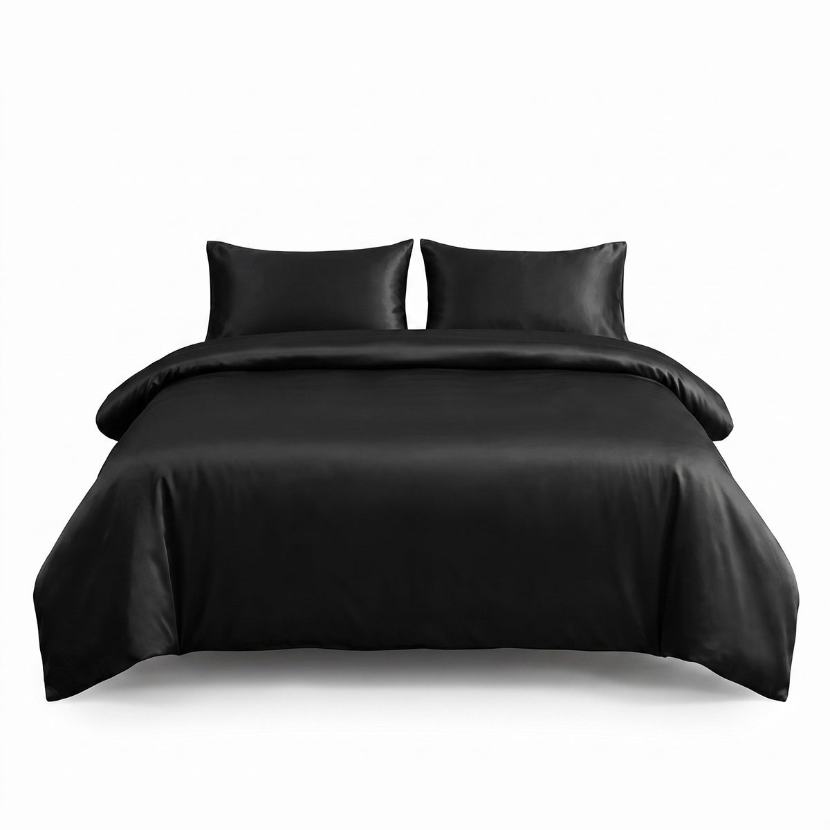 Rayon Duvet Cover Set | Silky Breathable bedsheet, 59-87in