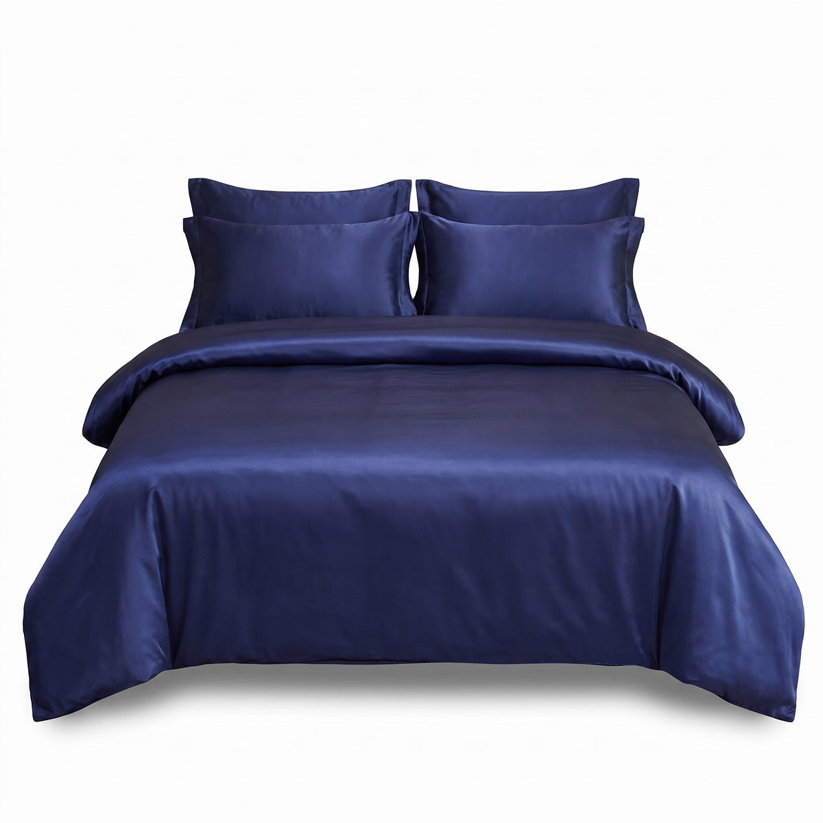 Rayon Duvet Cover Set | Silky Breathable bedsheet, 59-87in