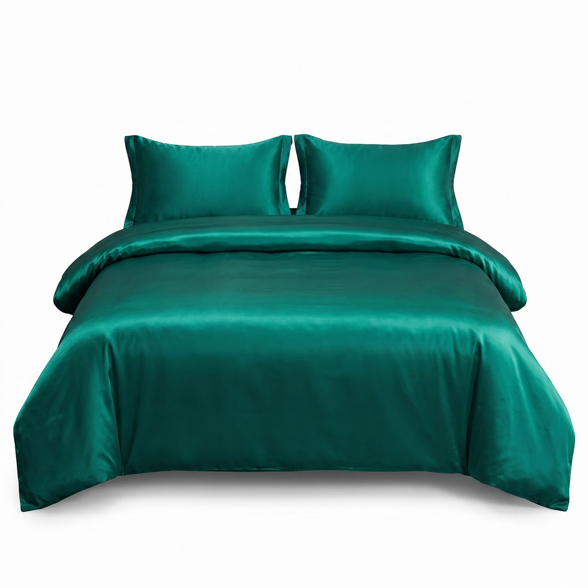Rayon Duvet Cover Set | Silky Breathable bedsheet, 59-87in