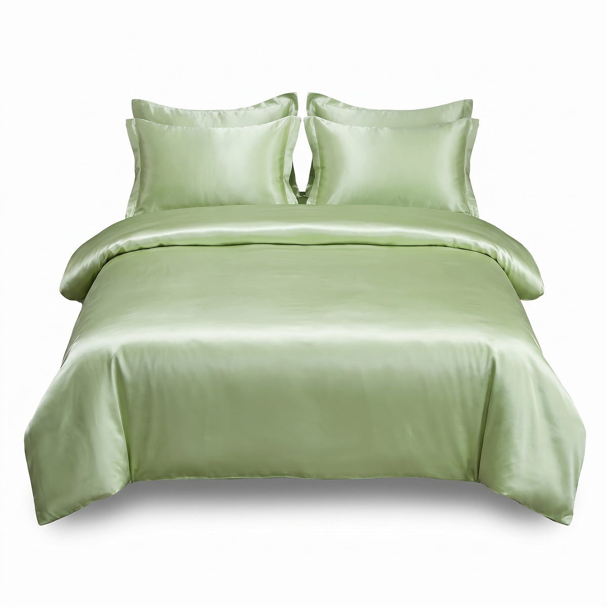 Rayon Duvet Cover Set | Silky Breathable bedsheet, 59-87in