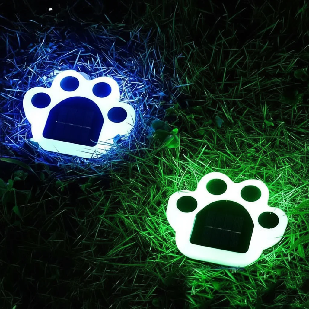 Solar Garden Lights with Ground Stake, 600 mAh Battery and IP65 Rating, view 5
