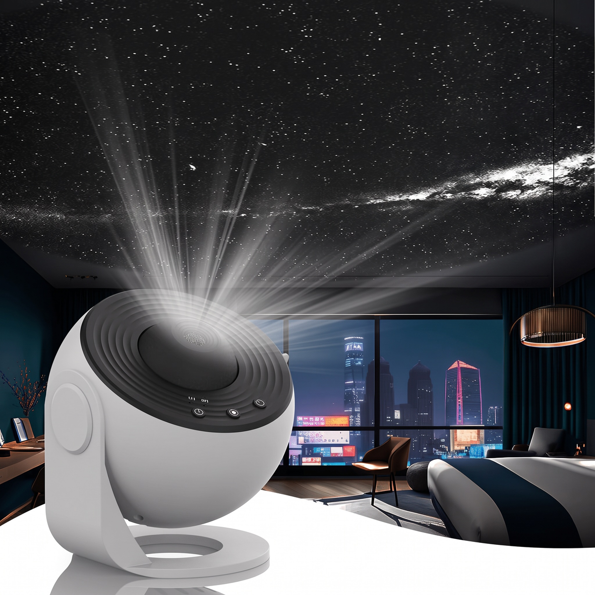 Star Projector Night Light with 13 HD Discs, Timer and Focus Adjustment, view 8