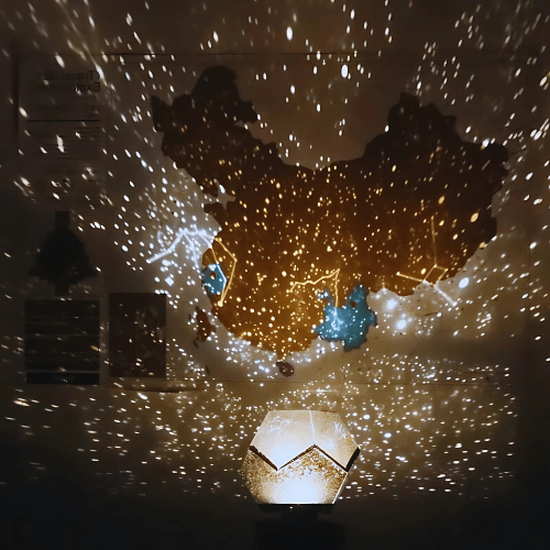 Star Projector Night Light with Multiple Light Modes and Adjustable Brightness, view 3