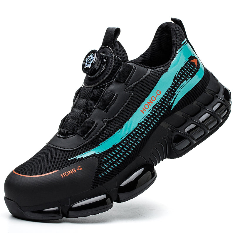 Slip resistant, oil resistant sole of the safety shoe