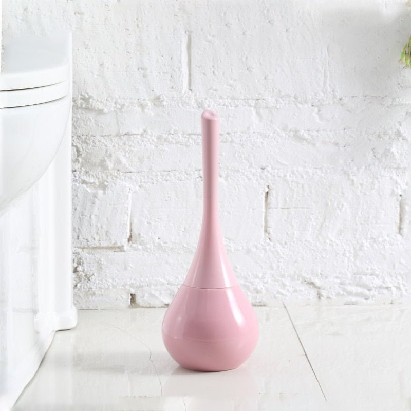 Toilet Brush with Flexible Head and Ventilated Drip-Free Holder, view 7