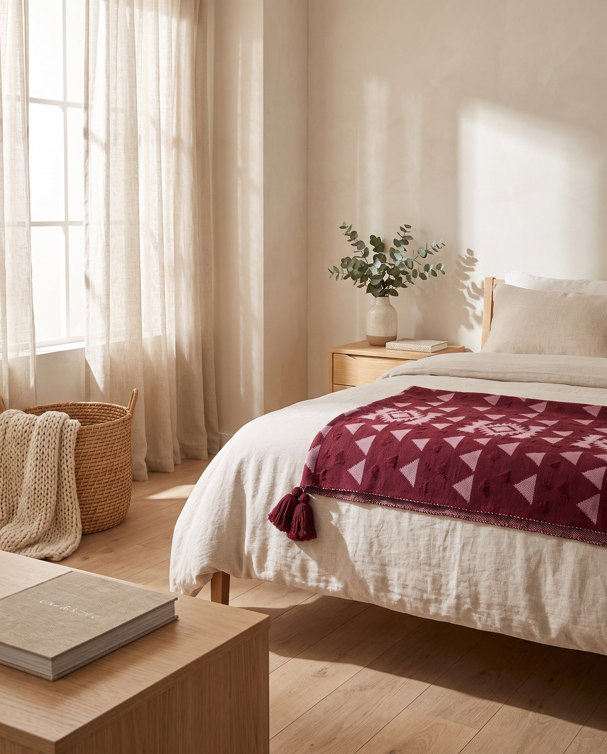 Tribal Pattern Throw | Machine Washable