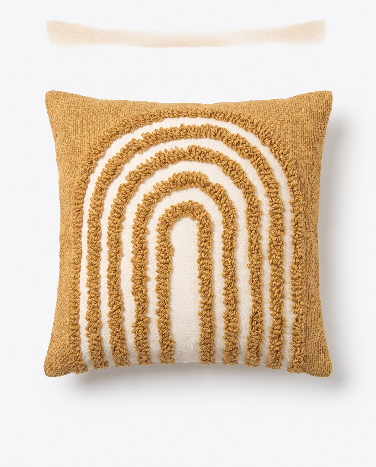 Tufted Arch Cushion Cover | Hidden Zipper, 18in