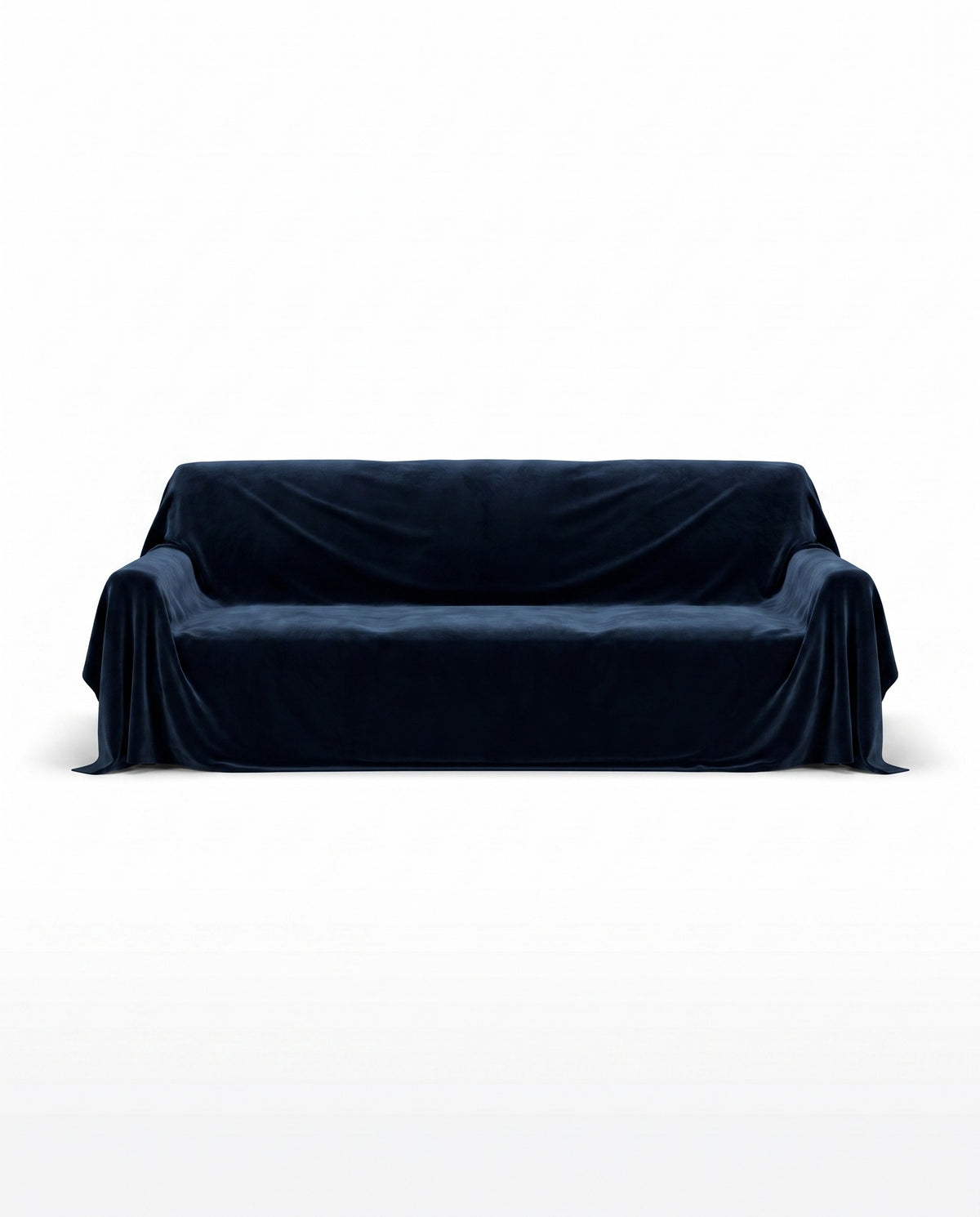 Ultra-Soft Scandinavian Fluffy Sofa Cover | Non-Slip Backing, 1-118in
