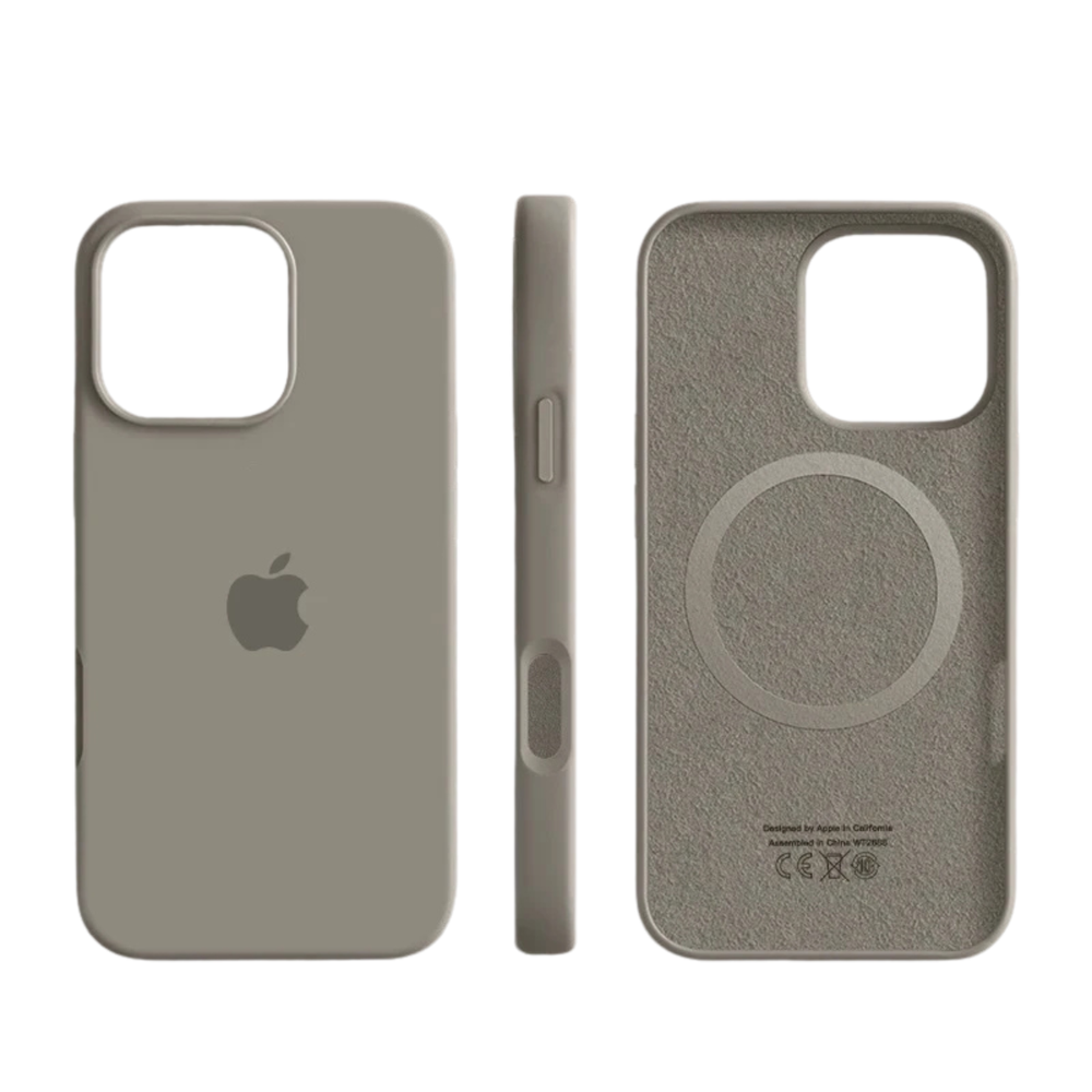 Silicone MagSafe Phone Case for iPhone - Soft-Touch Shockproof Protective Cover with Microfiber Lining, Slim Matte Shell (4)