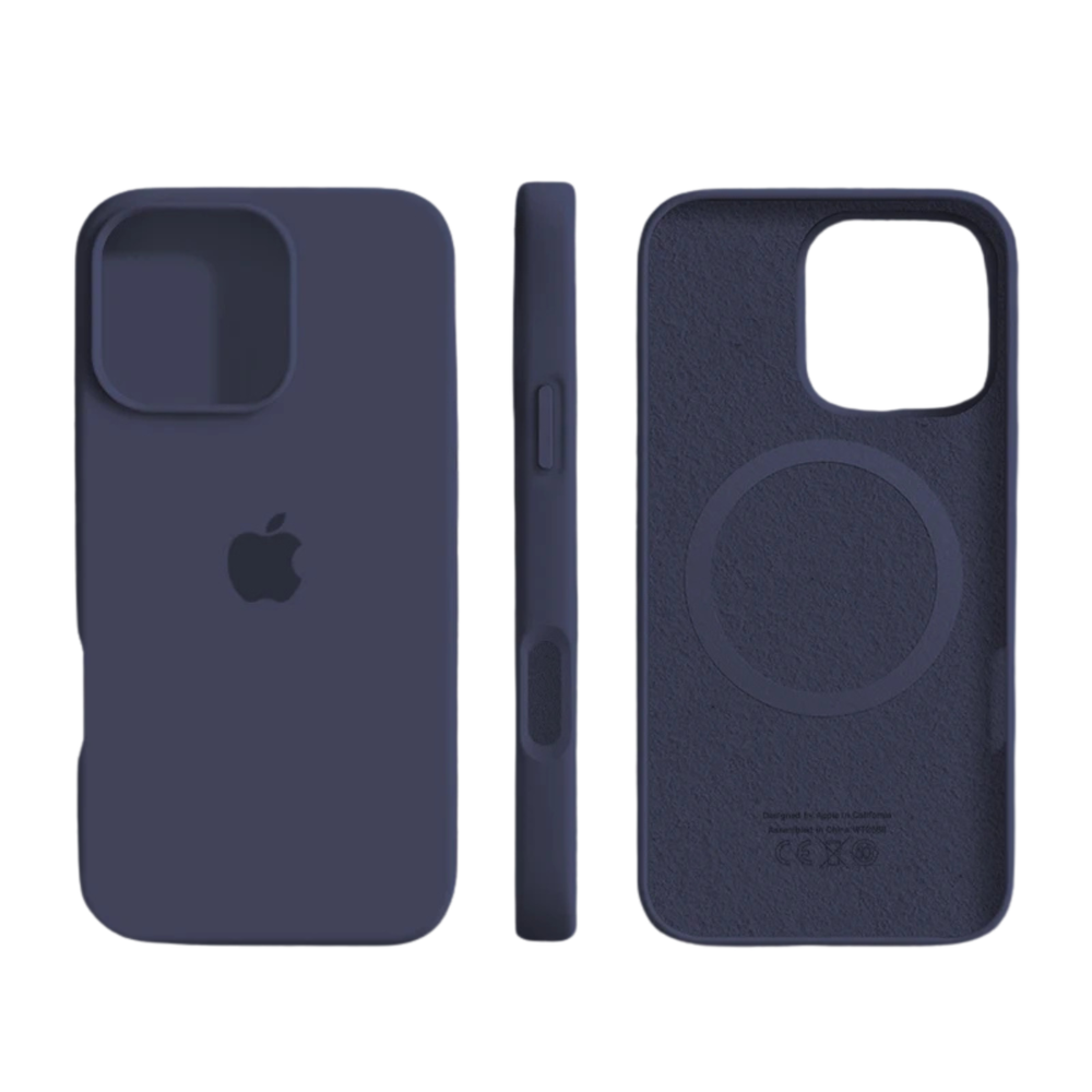Silicone MagSafe Phone Case for iPhone - Soft-Touch Shockproof Protective Cover with Microfiber Lining, Slim Matte Shell (7)