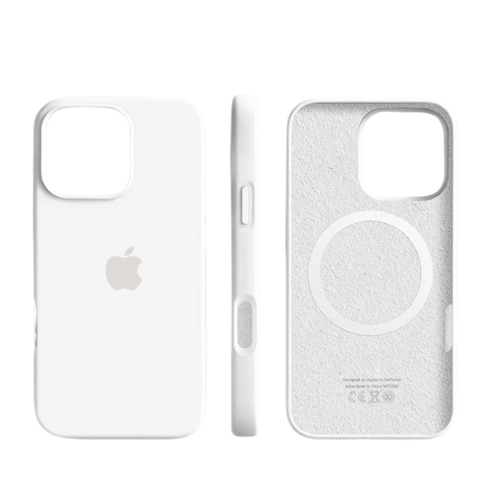 Silicone MagSafe Phone Case for iPhone - Soft-Touch Shockproof Protective Cover with Microfiber Lining, Slim Matte Shell (9)