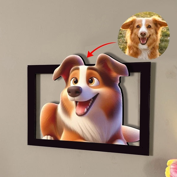3D Cartoon Portrait Frame by VividCraft: Personalized Photo Art (4)