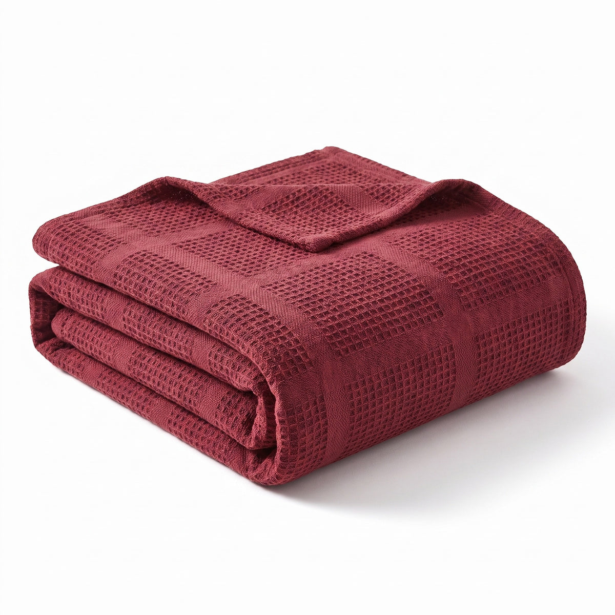 Waffle Fleece Throw | Hypoallergenic, 39-91in