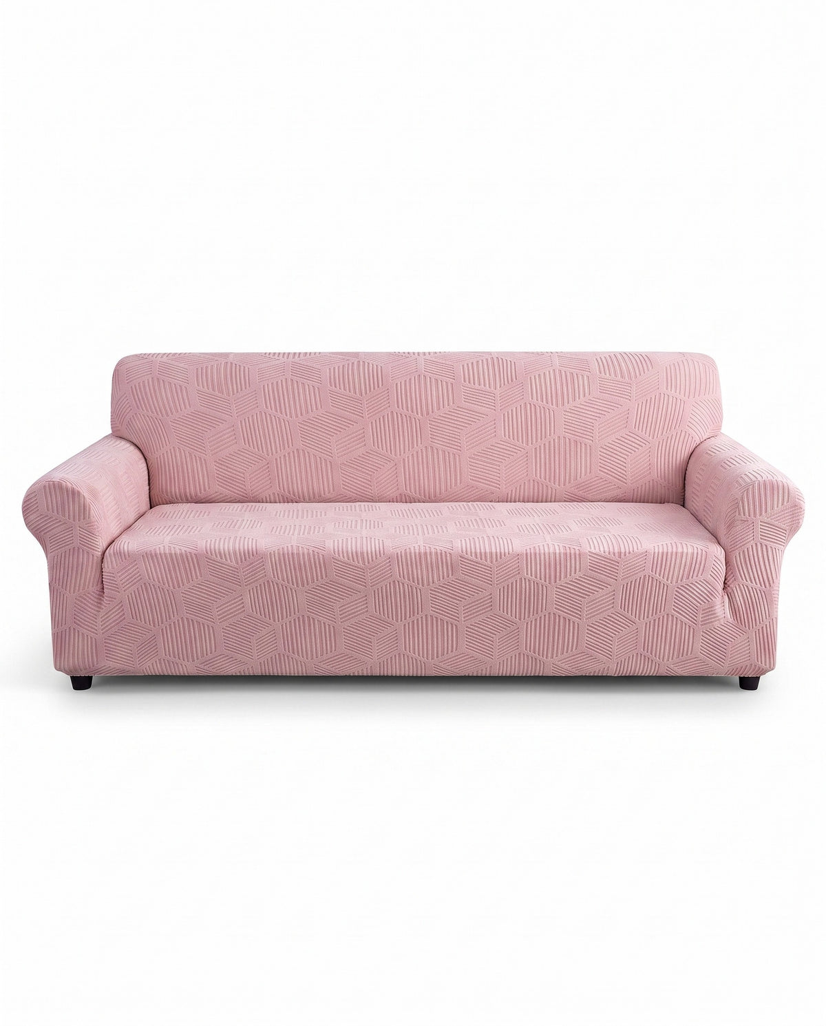 Spill-Resistant Honeycomb Jacquard Stretch Sofa Cover - Full-Cov | Scratch Resistant
