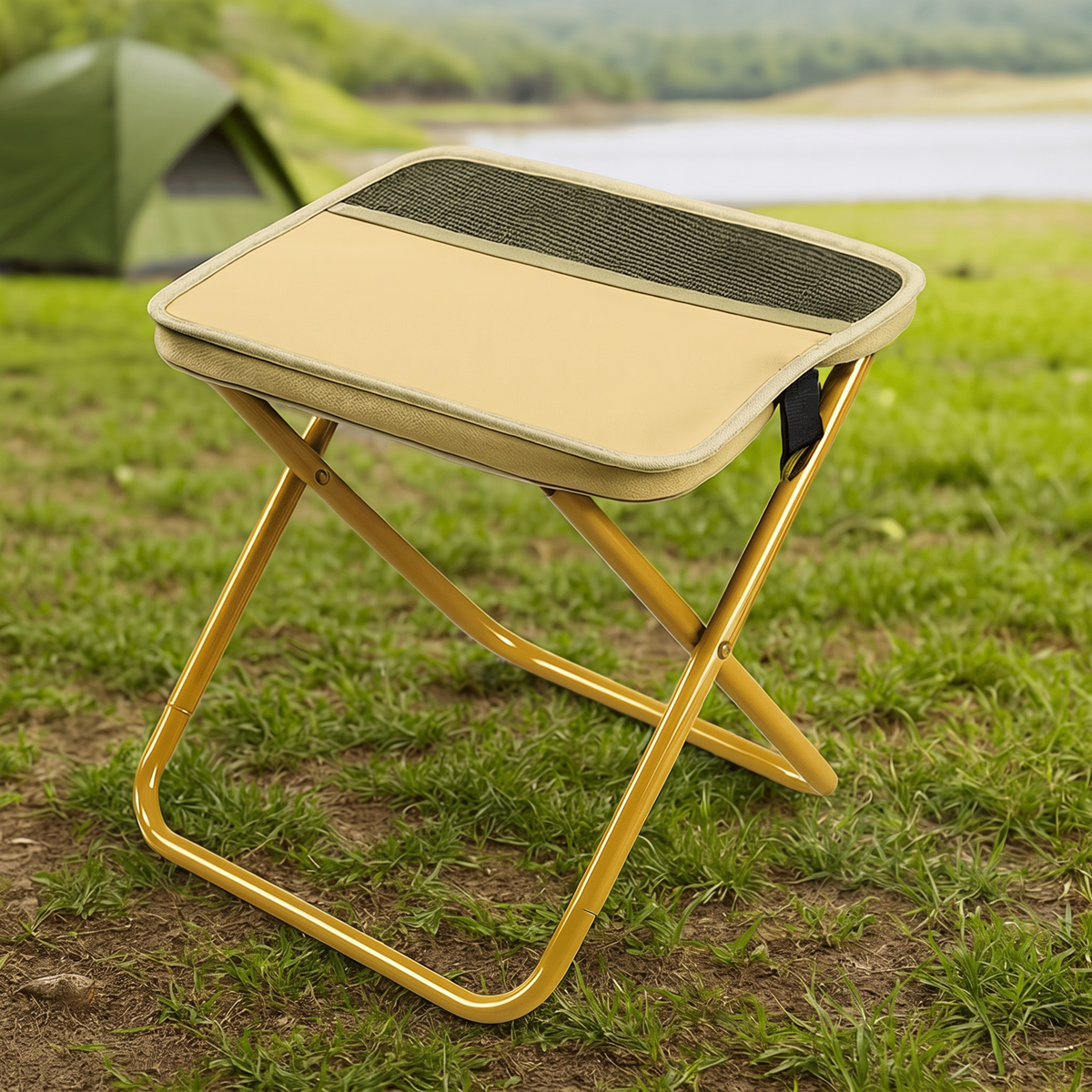 Waterproof 2 in 1 Folding Chair Backpack for Hiking, Fishing and Camping, view 2