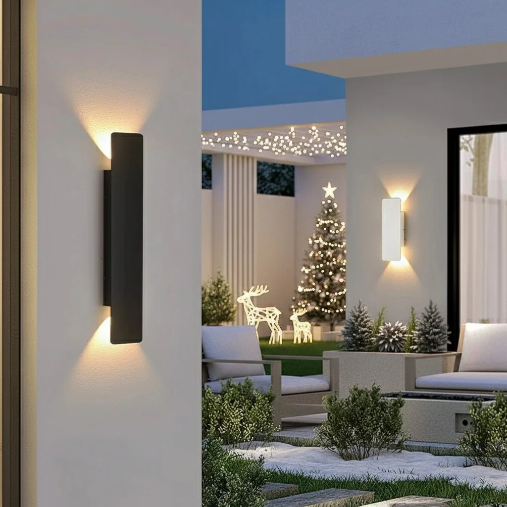 Waterproof Aluminum LED Wall Light for Indoor and Outdoor, 3.9 to 23.6 Inch, view 1