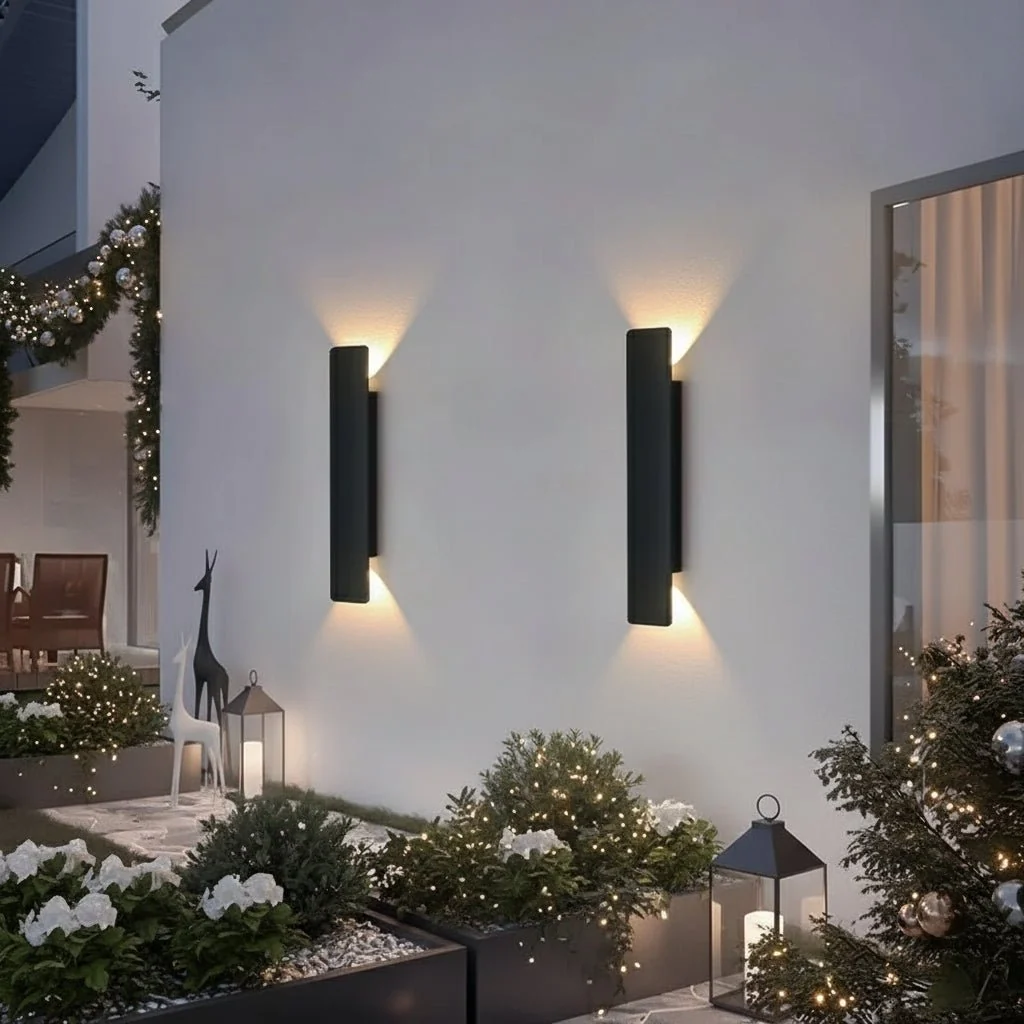 Waterproof Aluminum LED Wall Light for Indoor and Outdoor, 3.9 to 23.6 Inch, view 2