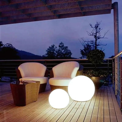 Waterproof LED Ball Light with 16 Colors and Remote, 5.9 to 13.8 Inch, view 1