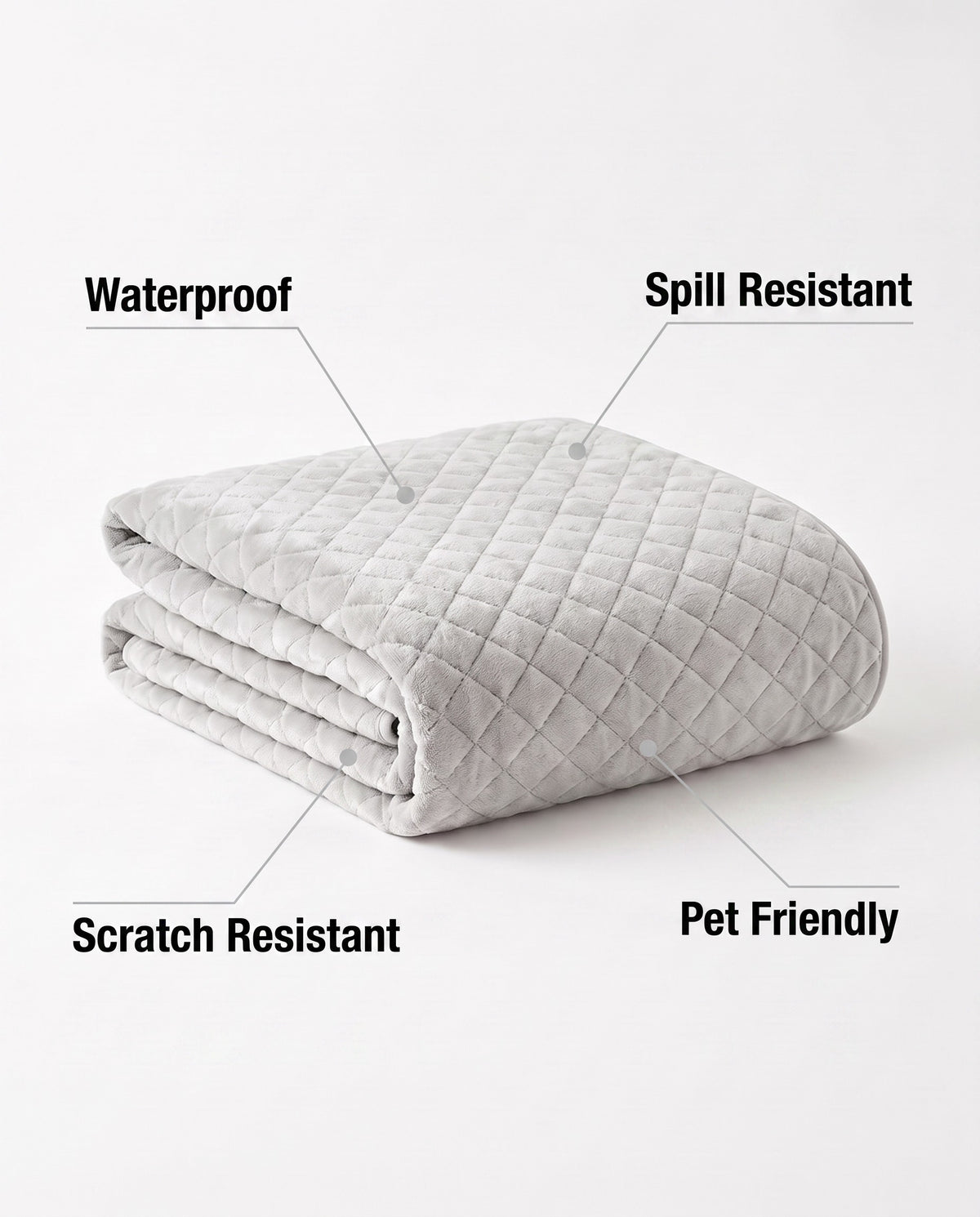 Spill-Resistant Dog & Cat Blanket and Sofa Cover | Waterproof