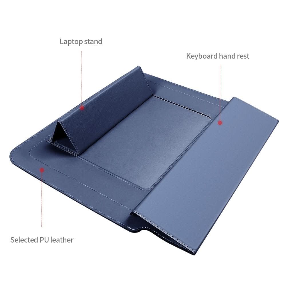 Waterproof Shockproof Laptop Sleeve with Palm Rest That Doubles as a Stand, view 8