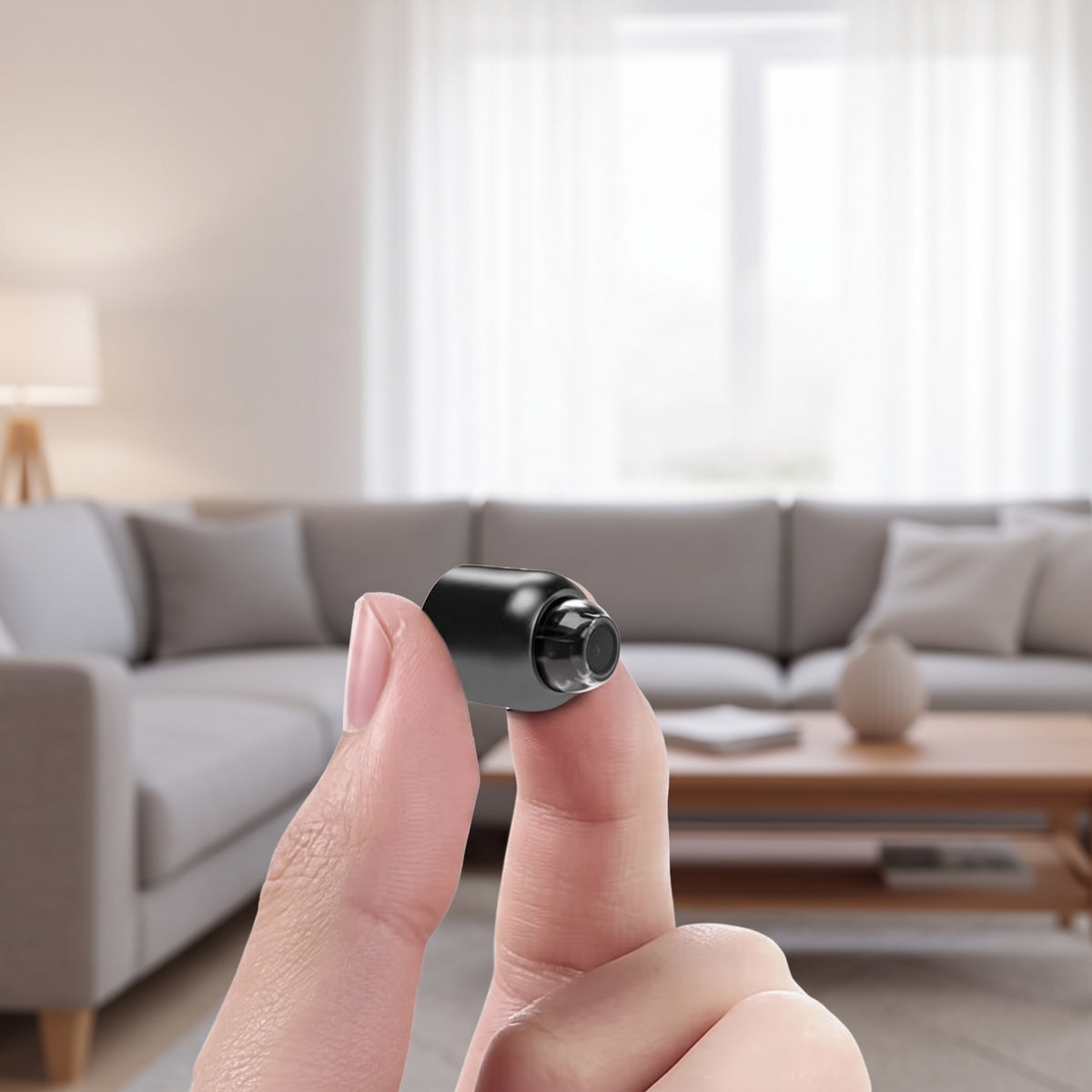 Wireless 1080p Mini Camera with Enhanced Infrared Night Vision, with or without SD Card, view 1