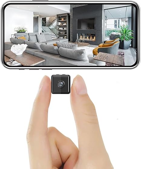 Wireless Full HD camera mounted on an outside wall