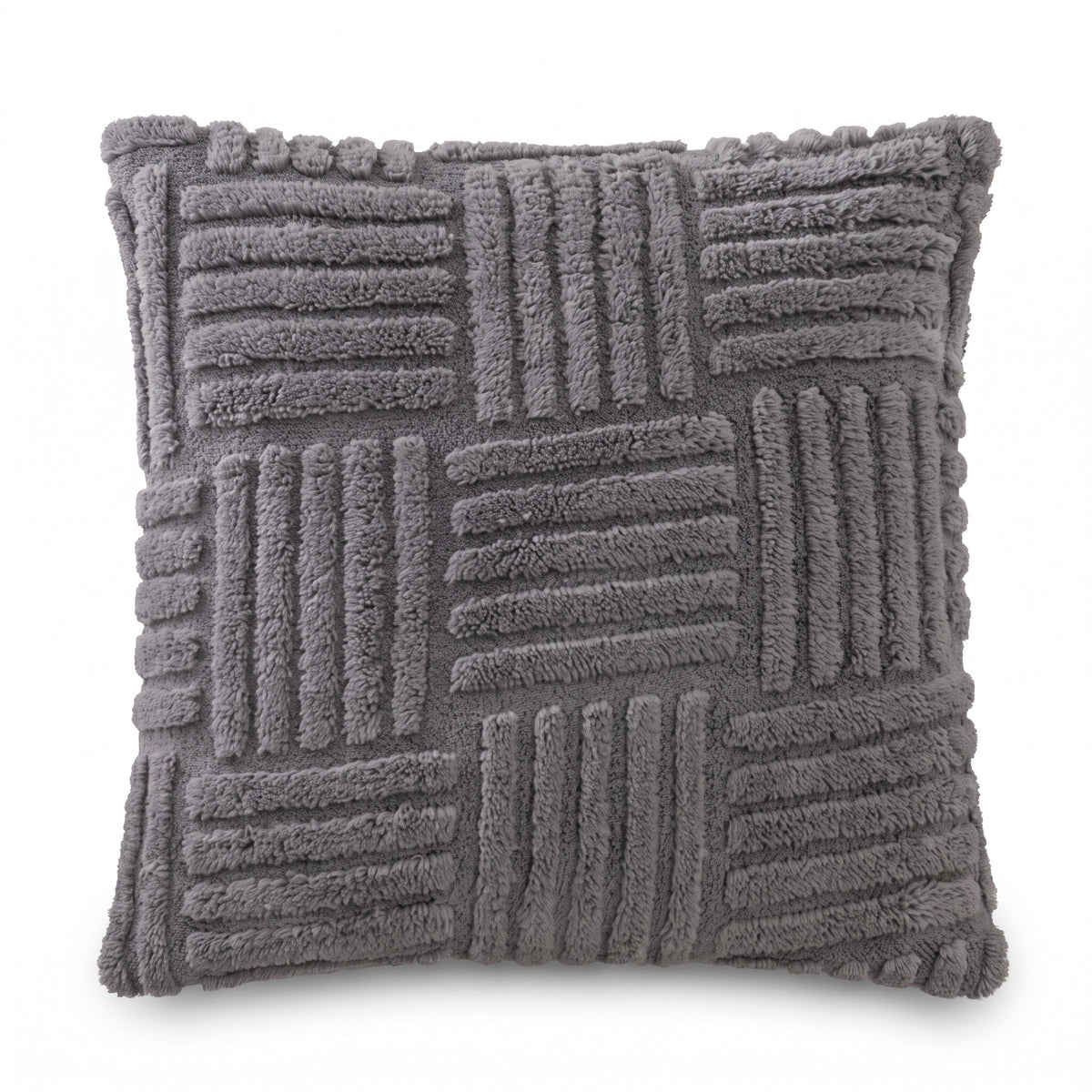 Textured Cushion Cover | Quilted Weave, 4 Colors