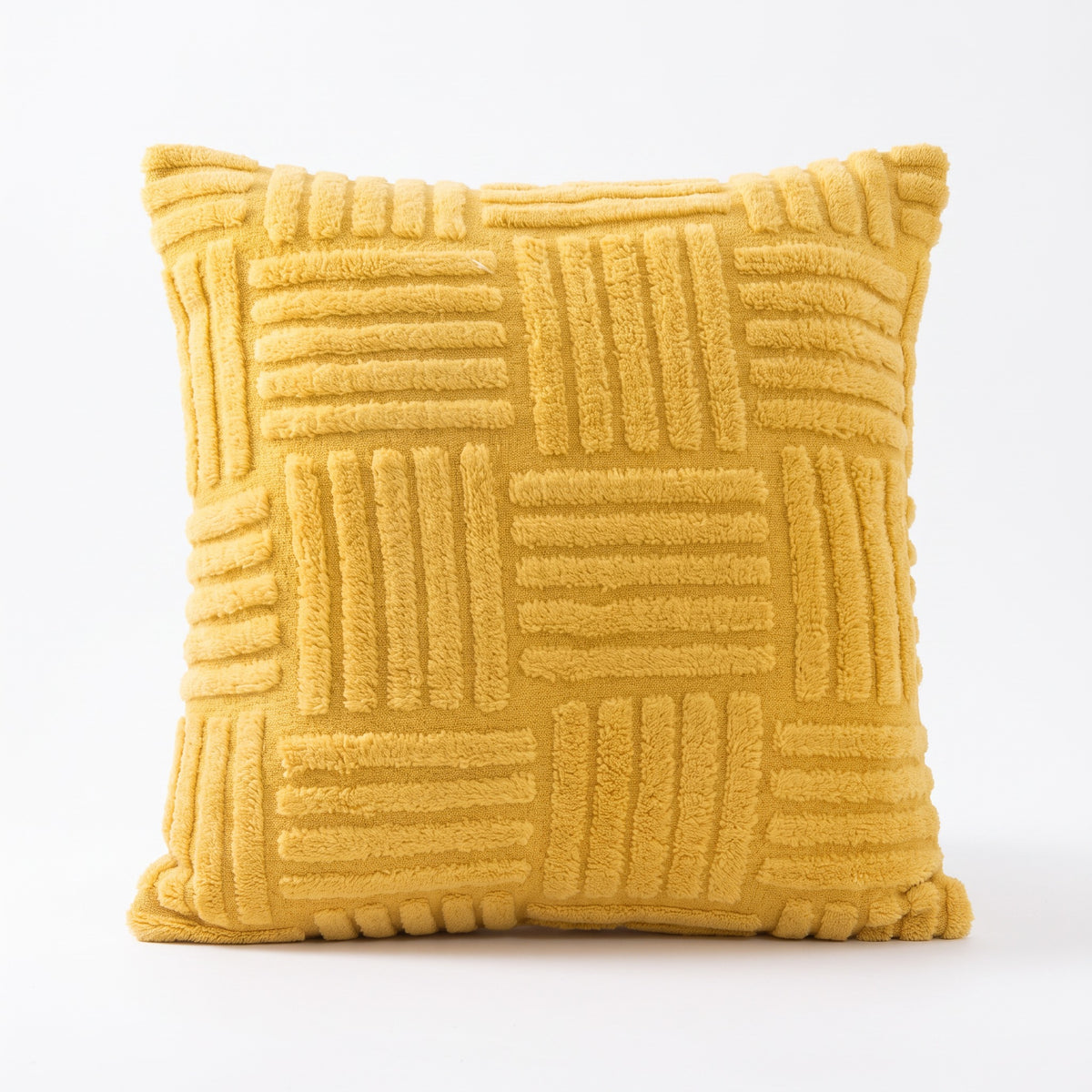 Textured Cushion Cover | Quilted Weave, 4 Colors